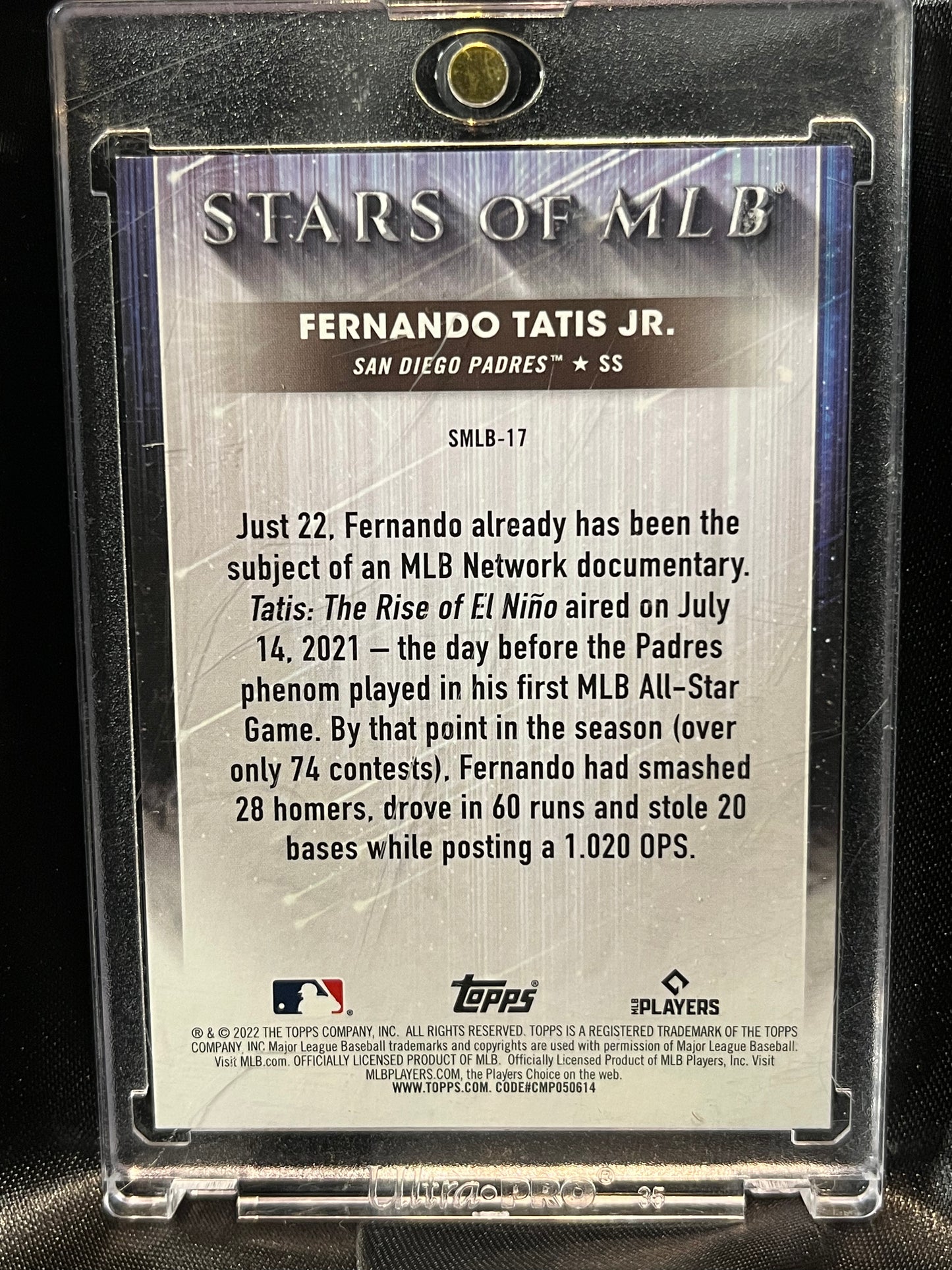 2022 Topps Fernando Tatis Jr. Stars of MLB Red Parallel