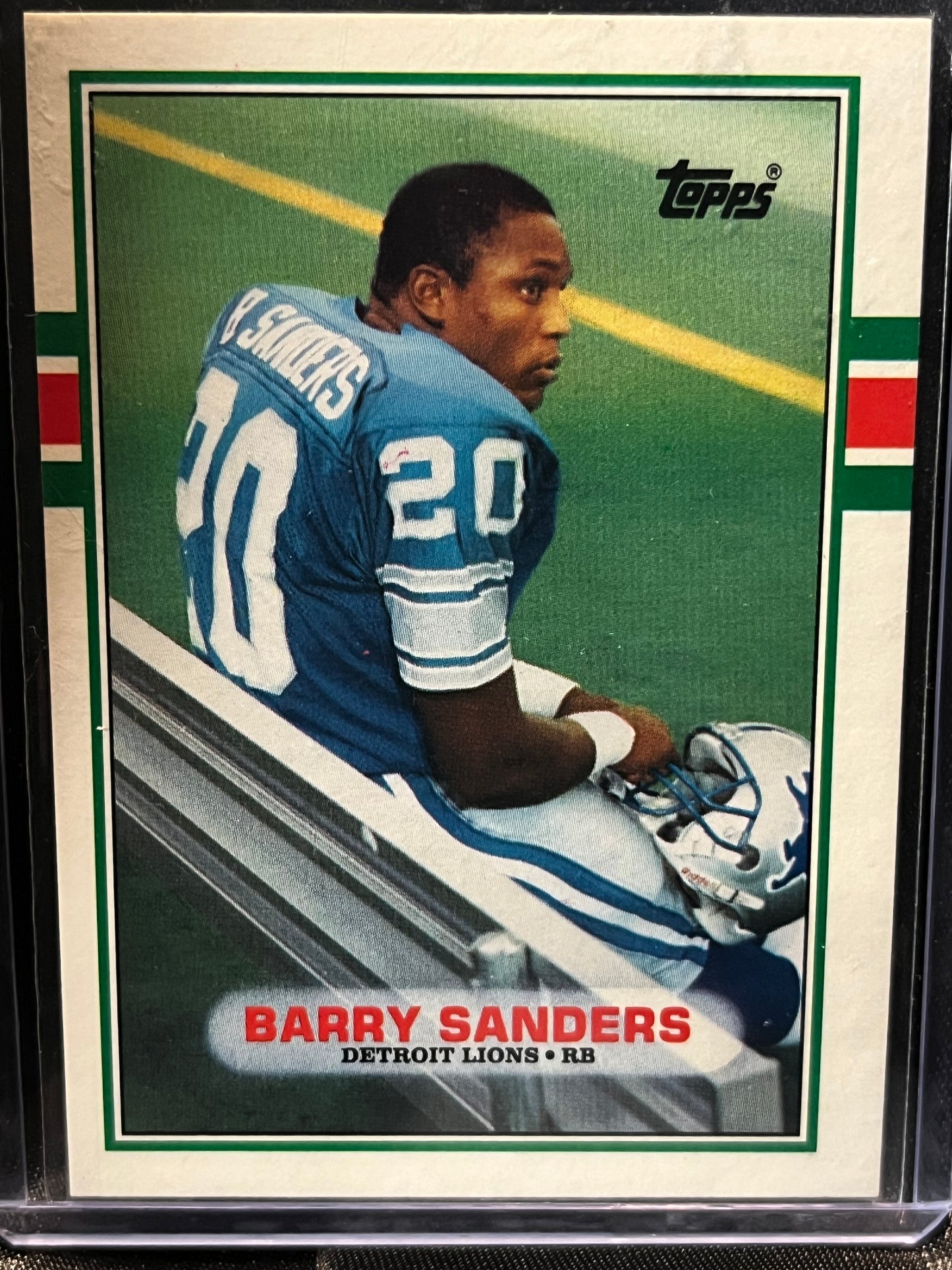 1989 Topps Traded Barry Sanders RC