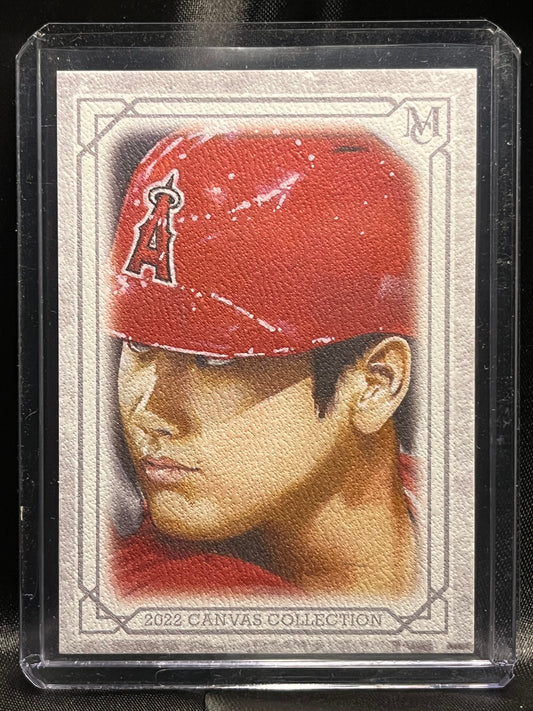 2022 Topps Museum Collection Shohei Ohtani Canvass